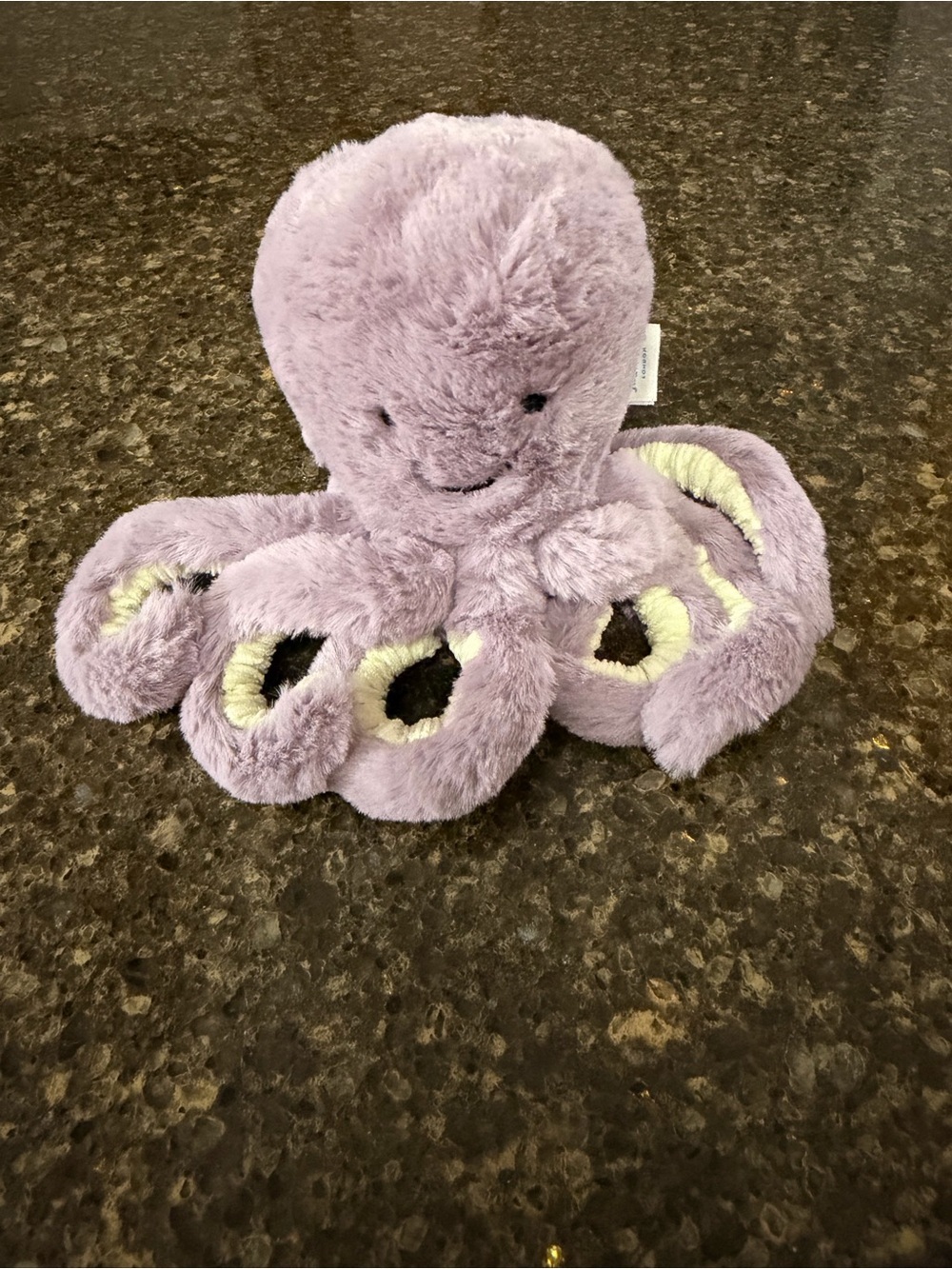 Jellycat Retired Little Maya Octopus Dusky Purple Plush EUC